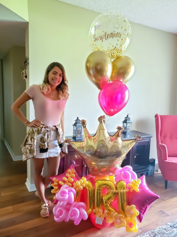 Royalty Birthday- Veroballoon.com Decorations Miami