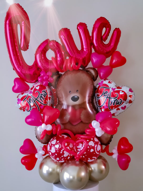 Love Bear Bouquet veroballoon.com