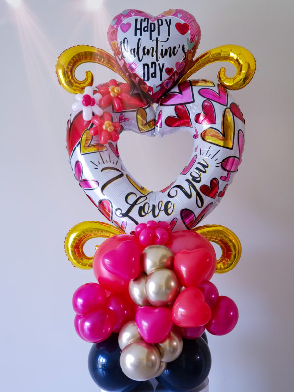 Big Heart Bouquet- veroballoon.com