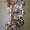 Number Celebration Balloon Bouquet - Image 2